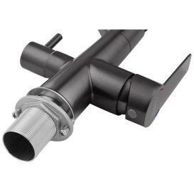 Змішувач для кухні Kroner KRP Klassisch-PVD03817BLK під фільтр графіт CV031898