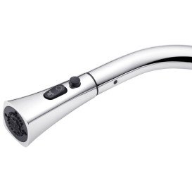 Смеситель для кухни Kroner KRP Makon-C030-T с выдвижным изливом хром CV033866