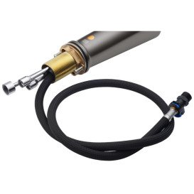 Змішувач для кухні Kroner KRP Makon-GRP030-T з висувним виливом графіт CV033865