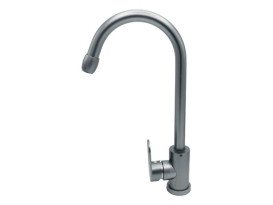 Смеситель для кухни Millz однорычажный серебро MRS-AL-A22 (silver)