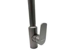 Змішувач для кухні Millz одноважільний сірий MRS-AL-A33 (gray)