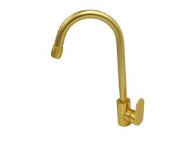 Змішувач для кухні Millz одноважільний золото MRS-AL-A-22(Gold)