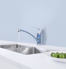 Смеситель для кухни однорычажный Grohe Eurosmart хром 3328120E