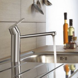 Змішувач для кухні одноважільний Grohe Get хром 30196000