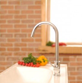 Смеситель для кухни Ravak KM 016.00 однорычажный хром X070039