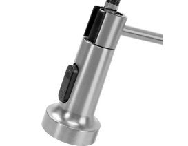 Змішувач для кухні Rea Colin одноважільний з висувною лійкою нікель REA-B0417