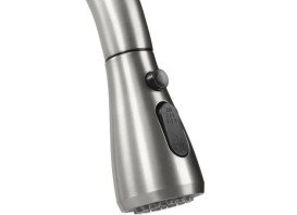 Змішувач для кухні Rea Nest одноважільний з висувною лійкою нікель REA-B6601