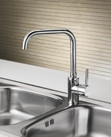 Смеситель для кухни с высоким изливом Roca Targa однорычажный латунь хром A5A8360C00