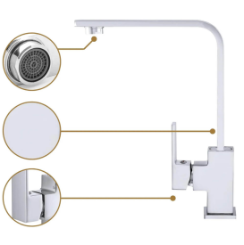 Змішувач для кухні Sink Quality Moon одноважільний хром BNK-ch
