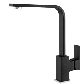 Змішувач для кухні Sink Quality Moon одноважільний чорний граніт BNK-bp
