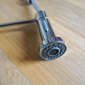 Змішувач для кухні Sink Quality Solid одноважільний з гнучким виливом хром BSL-ch