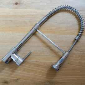 Змішувач для кухні Sink Quality Solid одноважільний з гнучким виливом хром BSL-ch