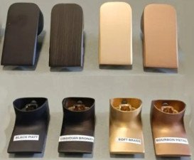 Змішувач для кухні Teorema з висувним виливом мідний 17523 MC