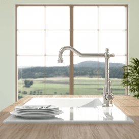 Смеситель для кухни Villeroy & Boch Avia 2.0 однорычажный сплошная нержавеющая сталь 924000LC