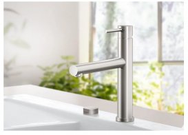 Змішувач для кухні Villeroy & Boch Como Sky одноважільний суцільна нержавіюча сталь 927800LC