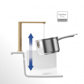 Змішувач для кухні Villeroy & Boch Finera одноважільний золото 92700003