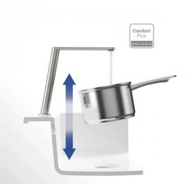 Смеситель для кухни Villeroy & Boch Finera Slope однорычажный сплошная нержавеющая сталь 927600LC