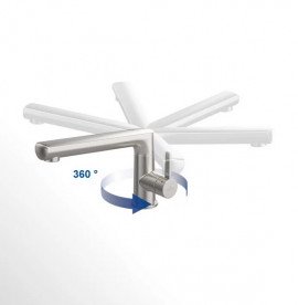 Змішувач для кухні Villeroy & Boch Sorano одноважільний суцільна нержавіюча сталь 926600LC