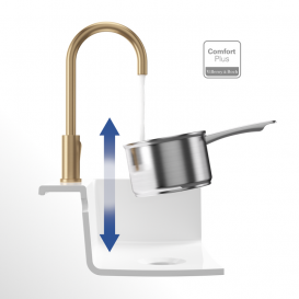 Змішувач для кухні Villeroy & Boch Umbrella одноважільний золото 92530003