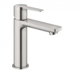 Змішувач для раковини одноважеля з донним клапаном Grohe колекція Lineare суперсталь 23106DC1