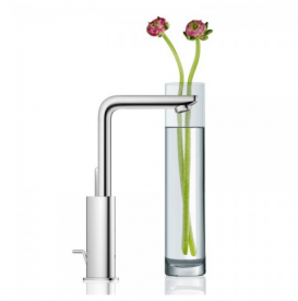 Змішувач для раковини одноважеля з донним клапаном Grohe колекція Lineare хром 23296001