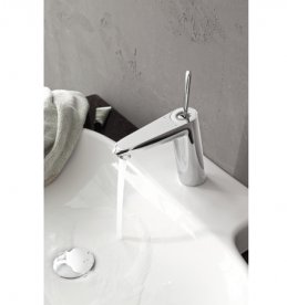 Змішувач для раковини одноважеля Grohe Eurodisc Joy з високим виливом хром 23428000