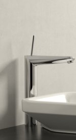 Змішувач для раковини одноважеля Grohe Eurodisc Joy з високим виливом хром 23428000
