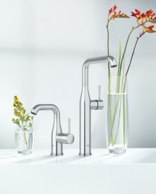 Змішувач для раковини одноважеля високий Grohe Essence свободностоящий хром 32901001