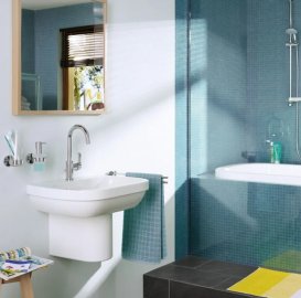 Змішувач для раковини одноважеля високий Grohe Eurosmart хром 23537002