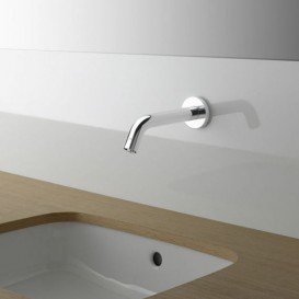 Смеситель для раковины автоматический TOTO Public настенный хром DLE105ANE4