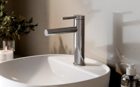 Смеситель для раковины Besco Zea I однорычажный хром BU-ZII-CH