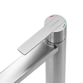 Смеситель для раковины Granado Berga alto однорычажный нержавеющая сталь gz0909A