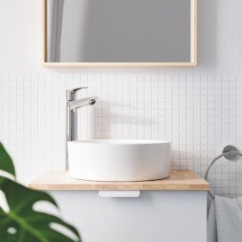 Смеситель для раковины Grohe BauEdge New однорычажный хром 23761001