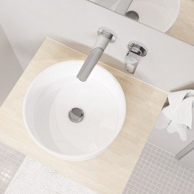 Смеситель для раковины Grohe BauLoop настенный однорычажный хром 20289001