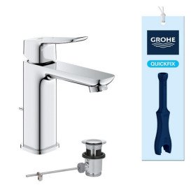 Змішувач для раковини Grohe Dice M-Size одноважільний з донним клапаном хром 1018320000