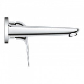 Смеситель для раковины Grohe EuroEco однорычажный настенный хром 24274001