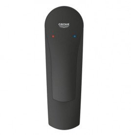 Смеситель для раковины Grohe Eurosmart однорычажный черный матовый 324672433