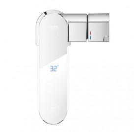 Смеситель для раковины Grohe Plus однорычажный с индикатором температуры хром 23959003