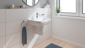 Смеситель для раковины Grohe QuickFix Start однорычажный с донным клапаном хром 23746002