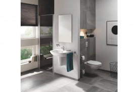 Смеситель для раковины Grohe Start Flow однорычажный с донным клапаном хром 23769000