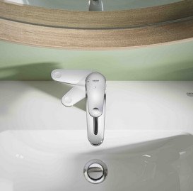 Змішувач для раковини Grohe Swift QuickFix S-Size одноважільний хром 24323001