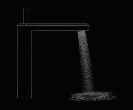 Змішувач для раковини Hansgrohe Axor MyEdition чорний матовий / брашірованная бронза 47020360