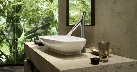 Смеситель для раковины Hansgrohe Axor Starck Organic электронный хром 12172000