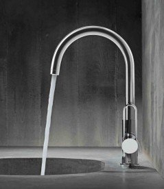 Смеситель для раковины Hansgrohe Axor Uno однорычажный хром 38036000