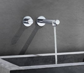 Змішувач для раковини Hansgrohe Axor Uno Select настінний хром 45113000