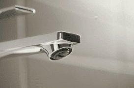 Смеситель для раковины Hansgrohe Rebris E CoolStart EcoSmart+ с сливным гарнитуром однорычажный хром 72591000