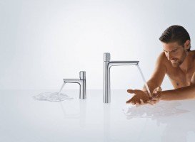 Смеситель для раковины Hansgrohe Talis Select E одновентильный хром 71753000