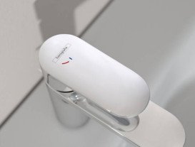 Смеситель для раковины Hansgrohe Vernis Blend CoolStart с донным клапаном хром 71598000