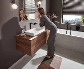 Змішувач для раковини Hansgrohe Vivenis змішувач одноважільний матовий 75042670