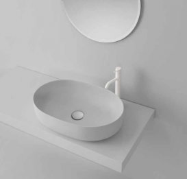 Змішувач для раковини Kerasan Nolita змішувач білий матовий 922730